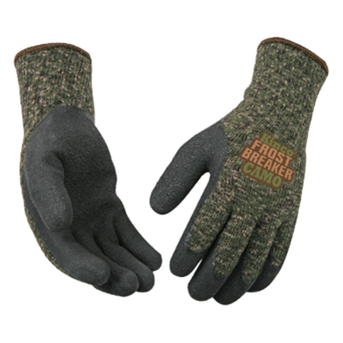 High-Dexterity Protective Gloves, Men's, L, Regular Thumb, Knit Wrist Cuff, Acrylic