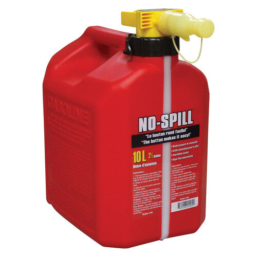 No Spill 6405 Gas Can Plastic 10 L