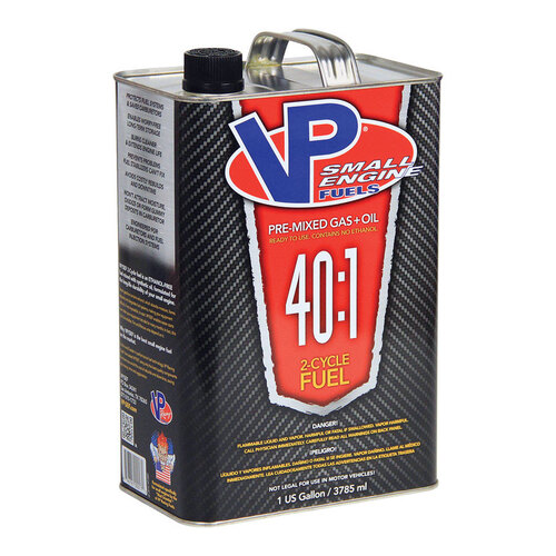 VP Racing Fuels 7643380-XCP4 Pre-Mixed Fuel Small Engine Ethanol-Free 2-Cycle 40:1 1 gal - pack of 4