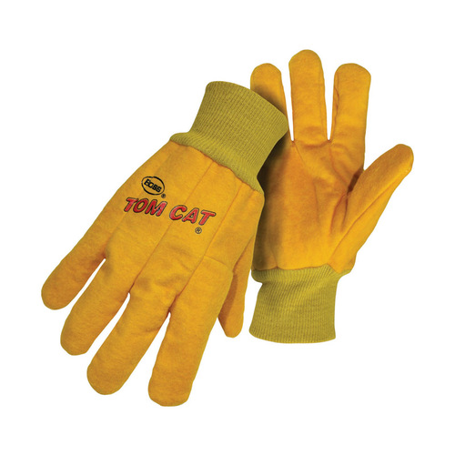 Chore Gloves Tom Cat Men's Indoor/Outdoor Jumbo Yellow XL Yellow