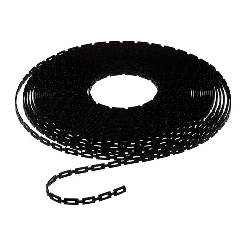 Tree Chainlock Chainlock 1" H X 100 ft. W X 0.05" D Black Plastic Black