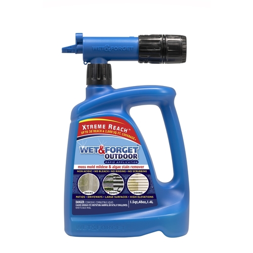 Wet & 805048 Mold and Mildew Stain Remover 48 oz