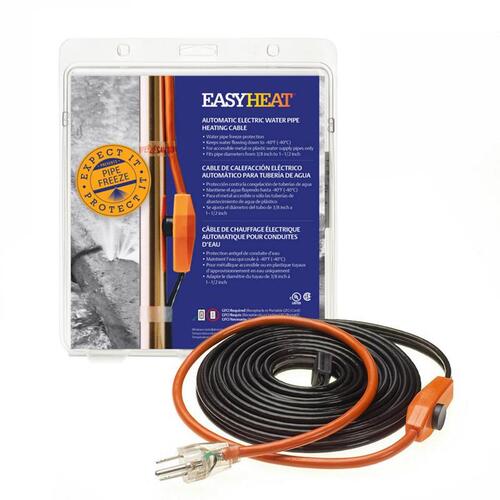Easy Heat AHB016A AHB-016A Pipe Heating Cable, 120 VAC, 6 ft L