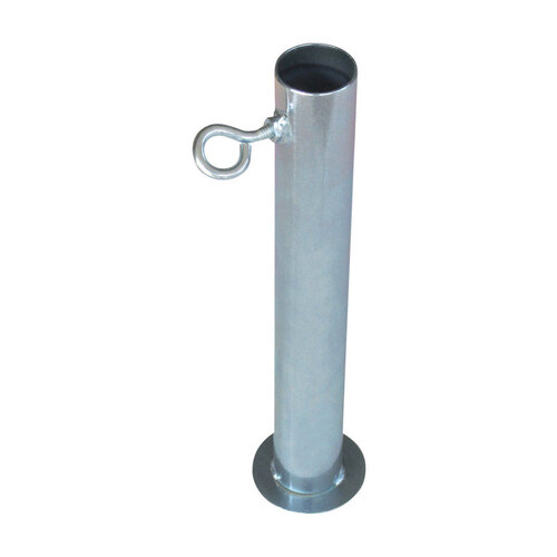 Connector 1" Round X 1" D Galvanized Carbon Steel 10" L Galvanized