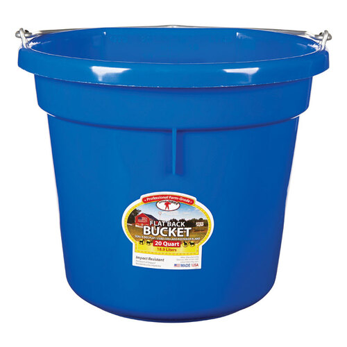 Bucket 20 qt Blue Blue