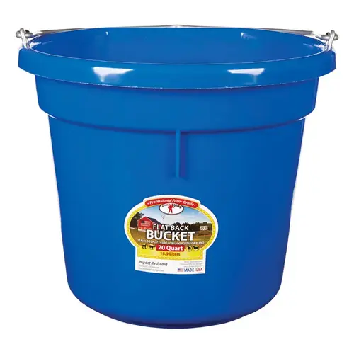 Little Giant P20FBBLUE6 Bucket 20 qt Blue Blue