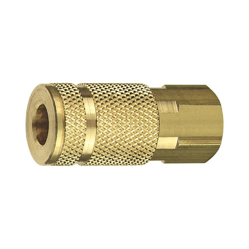 Coupler Brass Aro Style 1/4" Female 1 - pack of 10