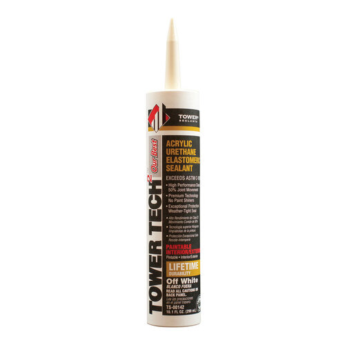 Sealant Tower s Tower Tech 2 Off White Acrylic Urethane 10.1 oz Off White