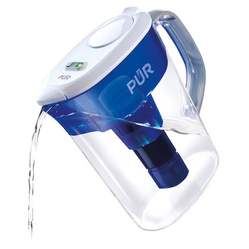 PUR PPT711W Water Filtration Pitcher 7 cups Blue Blue