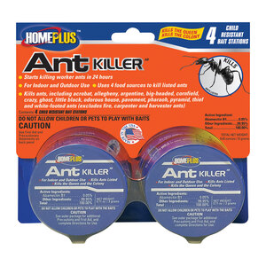 Home Plus 4PK-METAL-AB Ant Bait Ant Killer 0.11 oz