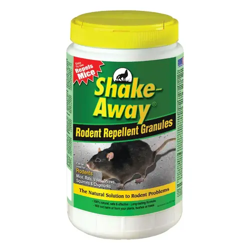 SHAKE-AWAY 5006358 Animal Repellent Granules For Rodents 5 lb