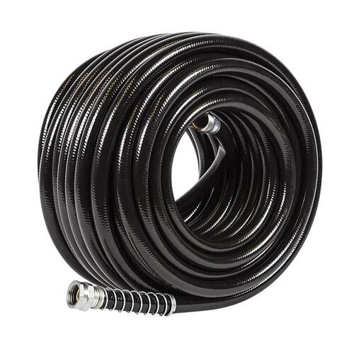 Garden Hose Flexogen 5/8" D X 100 ft. L Black