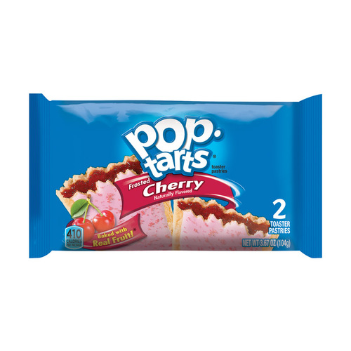 Pop-Tarts 3800031832-XCP6 Toaster Pastries Frosted Cherry 3.67 oz Pouch - pack of 6 Pairs