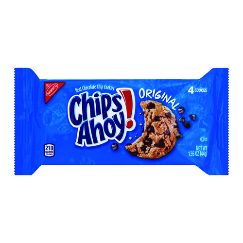 Nabisco 120944 Cookies Chips Ahoy Chocolate Chip 1.55 oz Packet