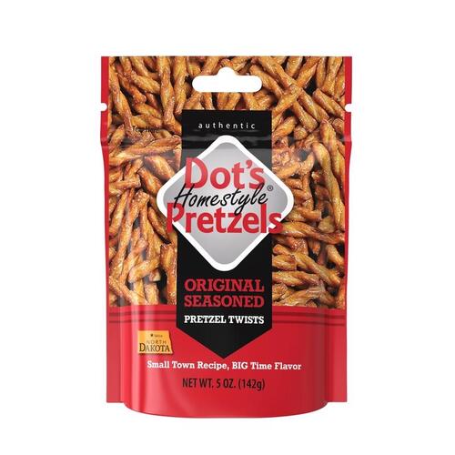 Dot's 0008 DP Pretzels Homestyle Original 5 oz Bagged