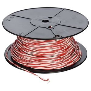 Southwire 5407 Bell Wire 500 ft. 18/2 Solid Copper Red/White