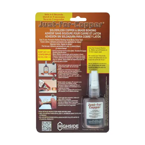 Highside Chemicals 31010 Copper Bonding Just For Copper 0.35 oz