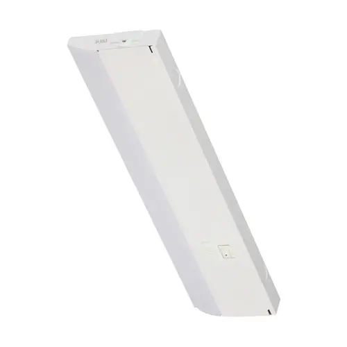 Good Earth Lighting UC1299WH112LF0G Undercabinet Light Slim 12" L White Plug-In LED 427 lm White