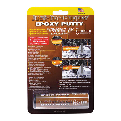 Epoxy Just for Copper High Strength 2 oz Amber