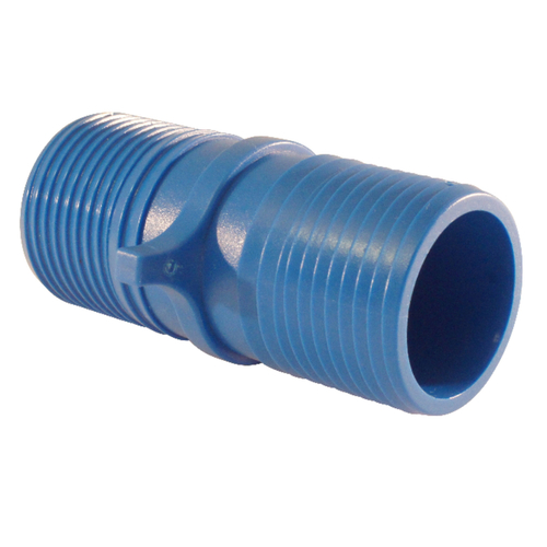 Apollo ABTC112 Coupling Blue Twister 1-1/2" Insert in to X 1-1/2" D Insert Acetal