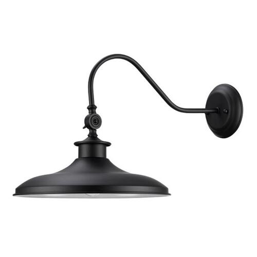 Wall Sconce Aedan 1-Light Black Black