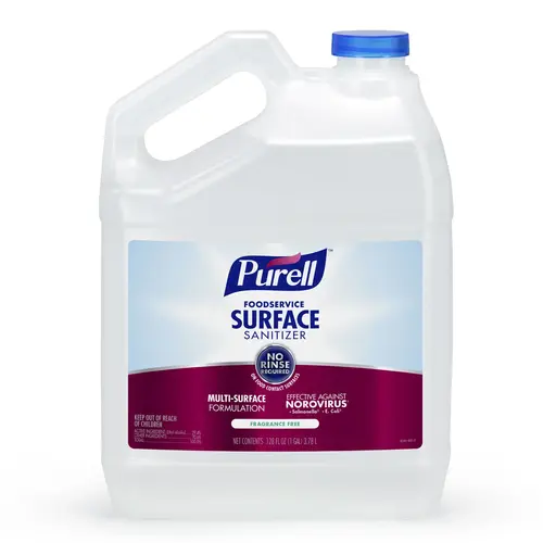 GOJO 4341-04 1 Gal. Foodservice Surface Disinfectant Spray Refill