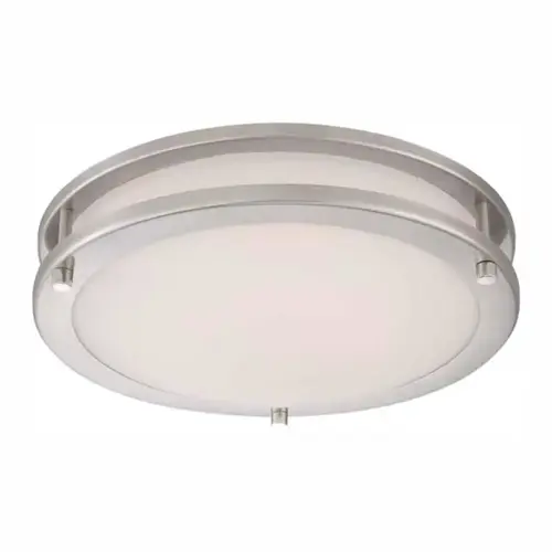 Ceiling Light 3.5" H X 11" W X 11" L Brushed Nickel Brushed Nickel