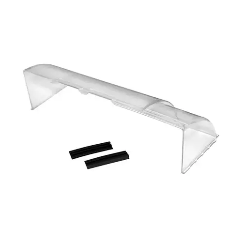 Dundas Jafine 4006678 Air Deflector 14" W 1-Way Clear Plastic Clear