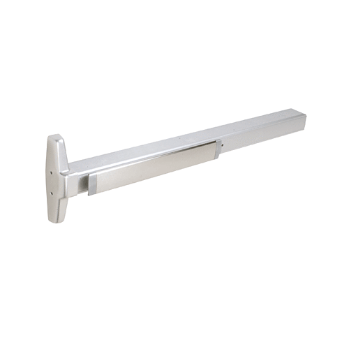 Concealed Vertical Rod Panic Exit Device with Smooth Case Satin Chrome Finish 36" x 99" Exit Only