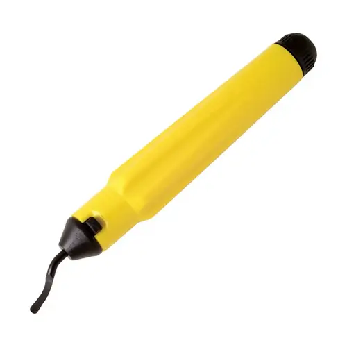 PS Deburring Tool, 8 in L Yellow