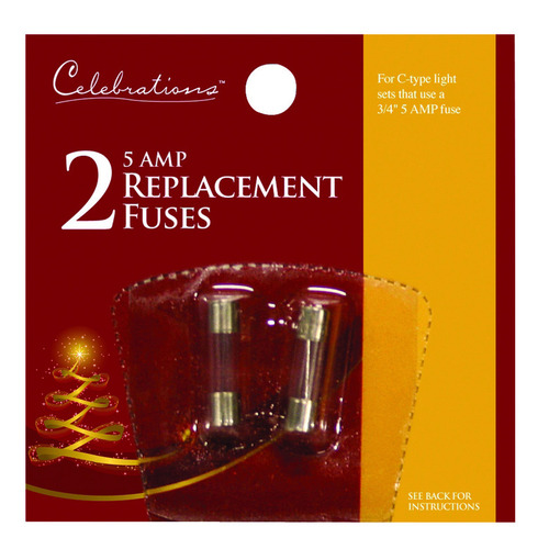 Replacement Fuses - 2 per pack x25 packs