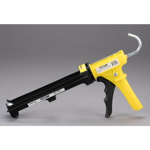 Dripless 1100081 Caulking Gun ETS Lightweight Composite Drip Free Yellow