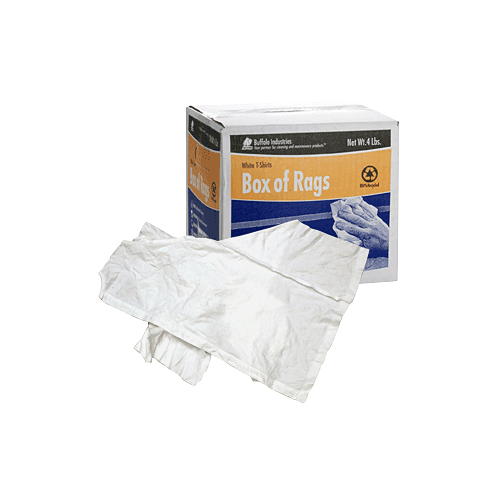 White T-Shirts Box of Rags