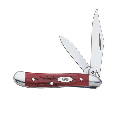 Case 781 Pocket Knife Peanut Red Stainless Steel 2.88"