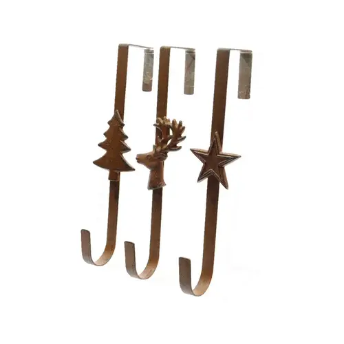 Indoor Christmas Decor Brown Wreath Hanger Brown