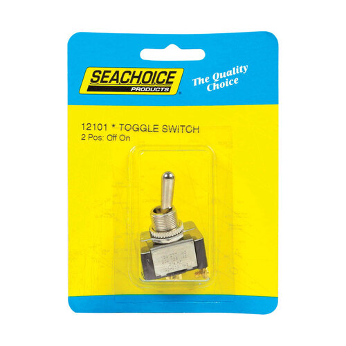 Seachoice 12101 Toggle Switch Brass