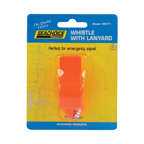 Seachoice 46011 Whistle Plastic Orange
