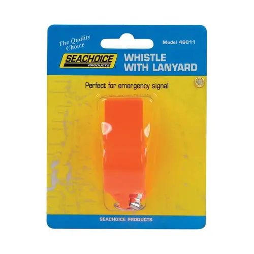 Seachoice 46011 Whistle Plastic Orange
