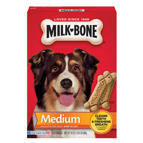 Milk Bone 64451410 Biscuit Original Flavor For Dogs 24 oz