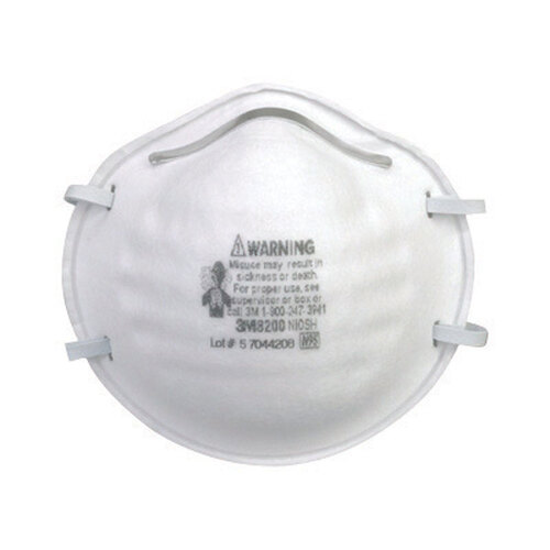 Respirator N95 Sanding and Fiberglass White White Pair