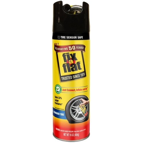 Tire Repair Inflator, 16 oz Can, Characteristic - pack of 6