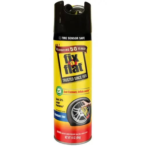 Tire Repair Inflator, 16 oz Can, Characteristic