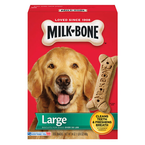 Milk Bone 64451411 Biscuit Original Flavor For Dogs 24 oz