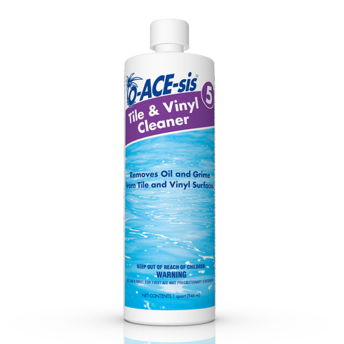 O-ACE-sis TF072001012OAC-XCP12 Tile and Vinyl Cleaner Liquid 1 qt - pack of 12