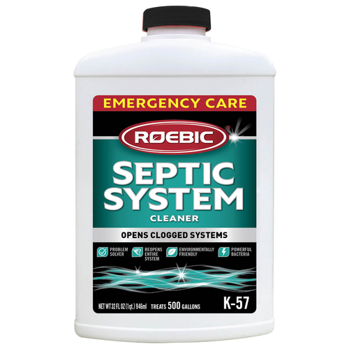 ROEBIC K-57-Q-4-XCP4 Septic System Cleaner Liquid 32 oz oz - pack of 4