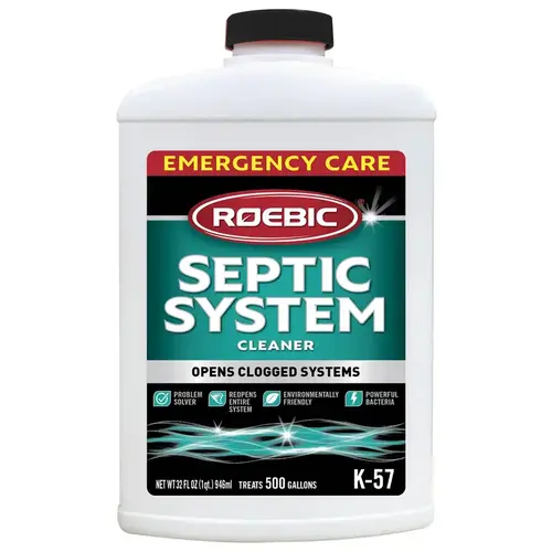 Roebic K-57-Q-4 Septic System Cleaner Liquid 32 oz oz