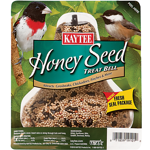 Kaytee 100063940 Seed Bell Honey Seed Wild Bird Sunflower 1 lb