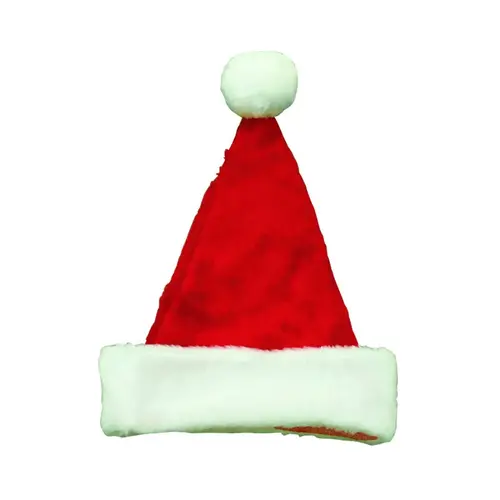 Indoor Christmas Decor pc Red/White Santa Hat Indoor Christmas Decor Red/White - pack of 12