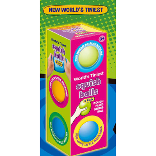 Playmaker Toys 19320 Squish Dough Ball 3 pk