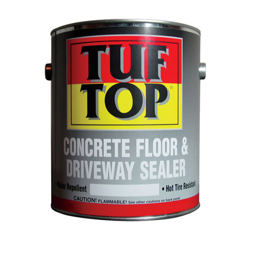 TufTop 11021XCP4 Floor and Driveway Sealer Gloss Dark Gray Solvent